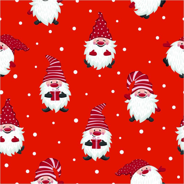 CARTA REGALO 70X100CM 10 FOGLI DIS.134 NATALE