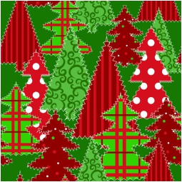 CARTA REGALO 70X100CM 10 FOGLI DIS.101 NATALE