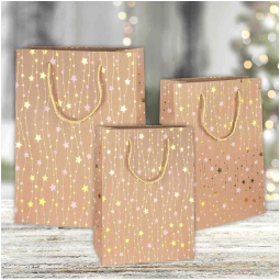 SHOPPER 33X10H45CM GRANDE WOOD