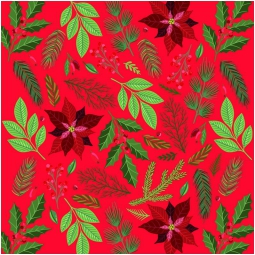 CARTA REGALO 70X100CM 10 FOGLI DIS.110 NATALE