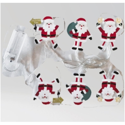 LUMINARIA LED BABBO NATALE A BATTERIA