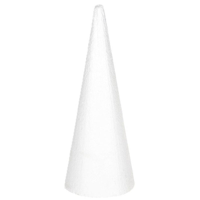 ALBERO POLISTIROLO D11H31CM BIANCO