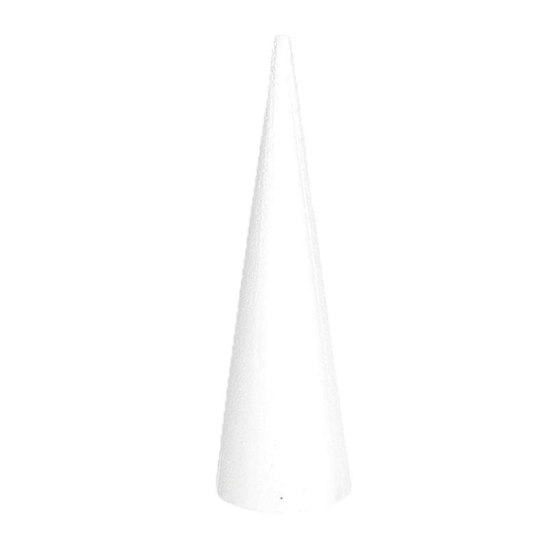 ALBERO POLISTIROLO D12H40CM BIANCO
