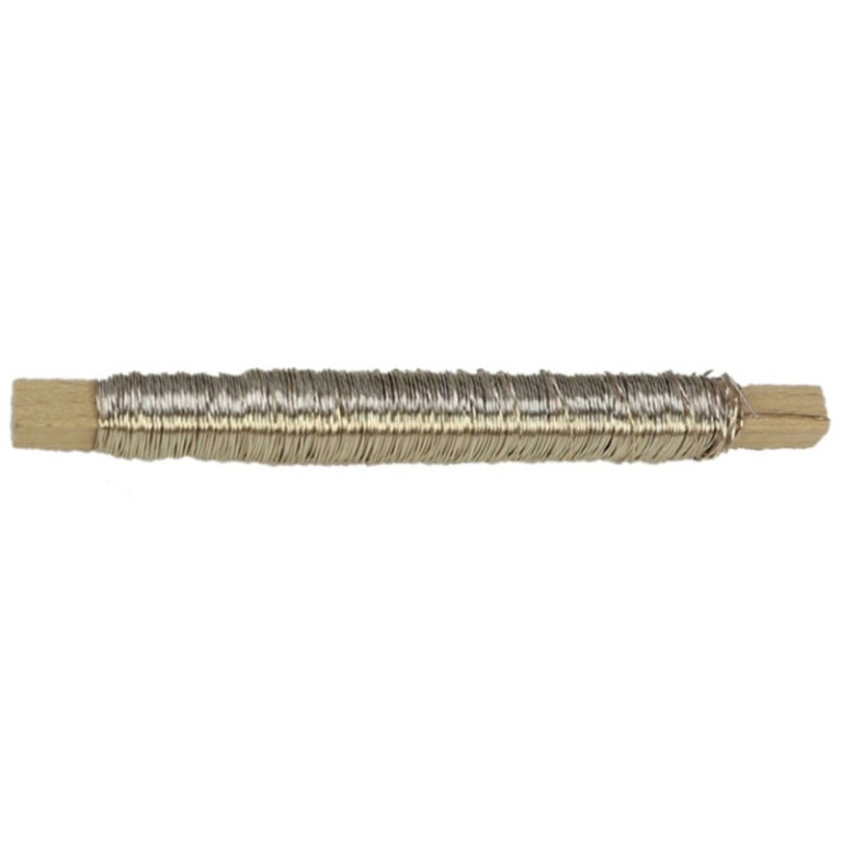 ROCCHETTO FIL DI FERRO   50GR CHAMPAGNE