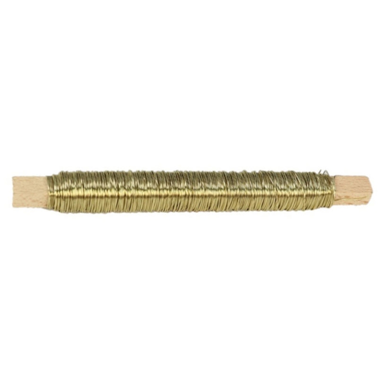 ROCCHETTO FIL DI FERRO   50GR DORATO
