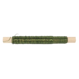 ROCCHETTO FIL DI FERRO   50GR VERDE OLIVA