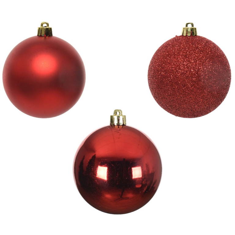 SFERA PLASTICA D60MM 10PZ ROSSO 2