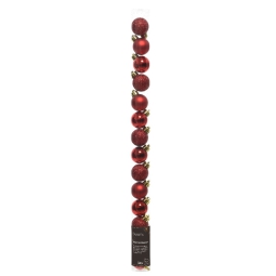 SFERE 14PZ D3CM ROSSO    SOGGETTI ASSORTITI
