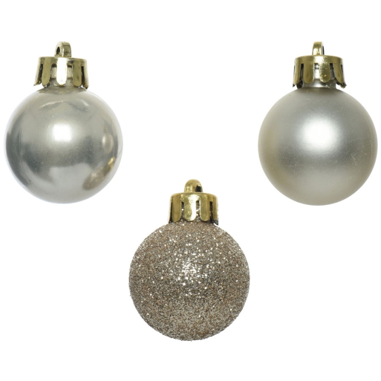 SFERA PLASTICA D30MM 14PZ PERLA 3