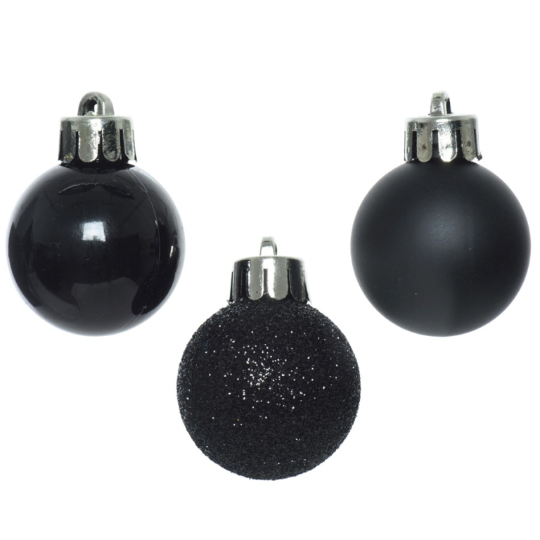SFERA PLASTICA D30MM 14PZ NERO 2