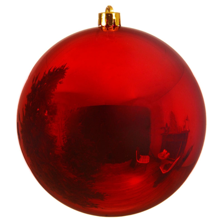 SFERA 14CM ROSSO LUCIDO