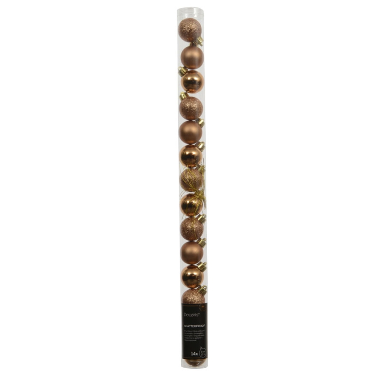 SFERA PLASTICA D30MM 14PZ BRANDY