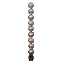 SFERA PLASTICA D60MM 10PZPERLA