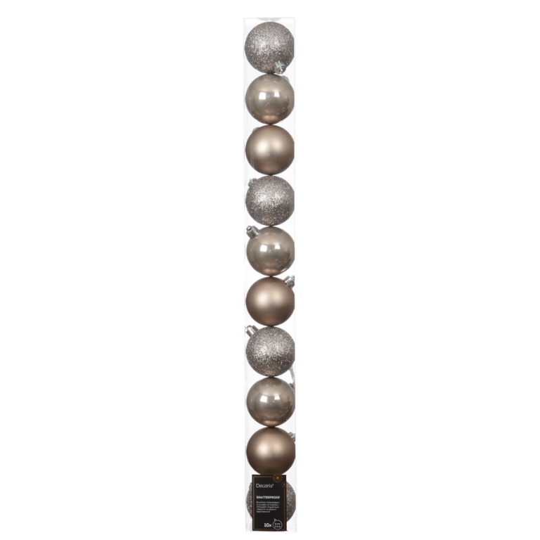 SFERA PLASTICA D60MM 10PZPERLA