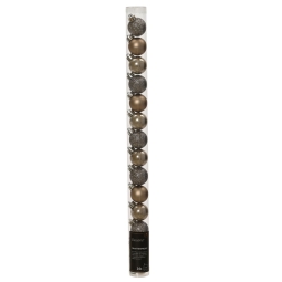 SFERA PLASTICA D30MM 14PZ PERLA