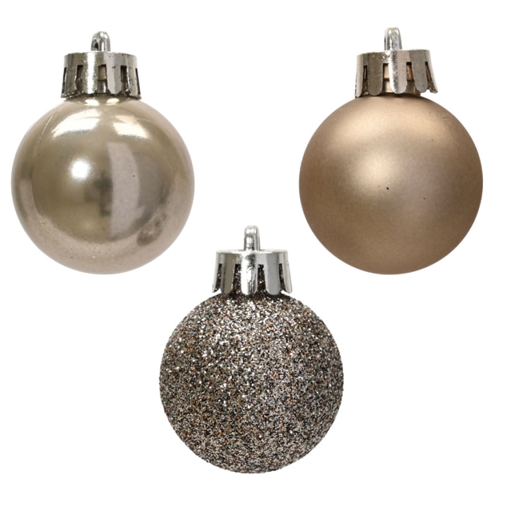 SFERA PLASTICA D30MM 14PZ PERLA 2