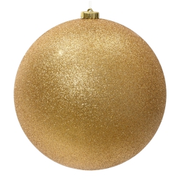 SFERA PLASTICA D250MM ORO GLITTER