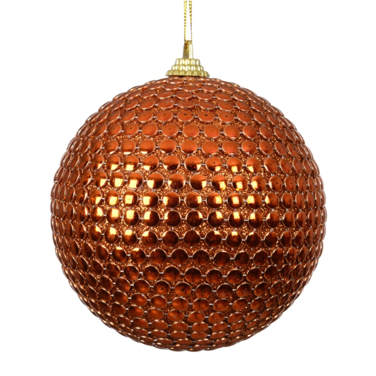 SFERA PLASTICA D100MM BRONZO