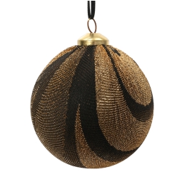 SFERA PLASTICA D80MM ESPRESSO/ORO