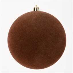 SFERA PLASTICA D80MM 9PZ FLOCCATA ESPRESSO