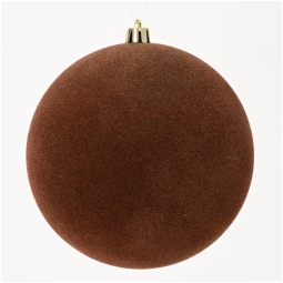 SFERA PLASTICA D140MM FLOCCATA ESPRESSO