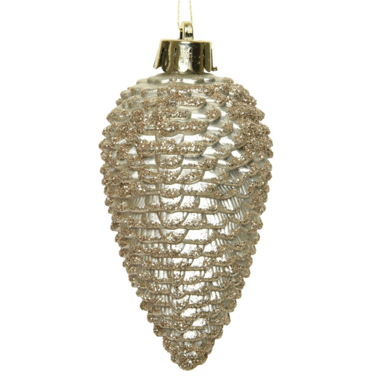 SFERA PLASTICA PIGNA H80MM 6PZ PERLA 2