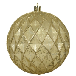 SFERA PLASTICA D100MM ORO ANTICO