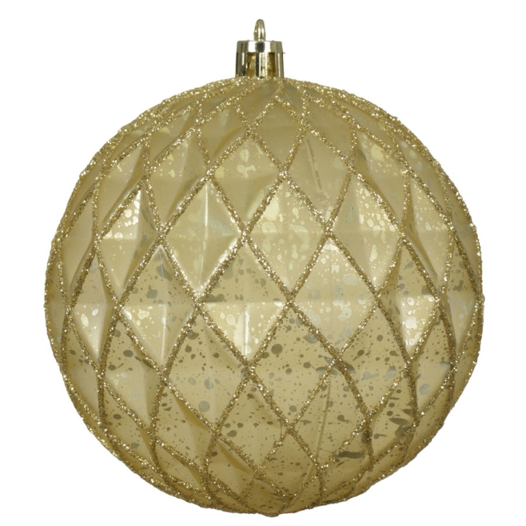 SFERA PLASTICA D100MM ORO ANTICO