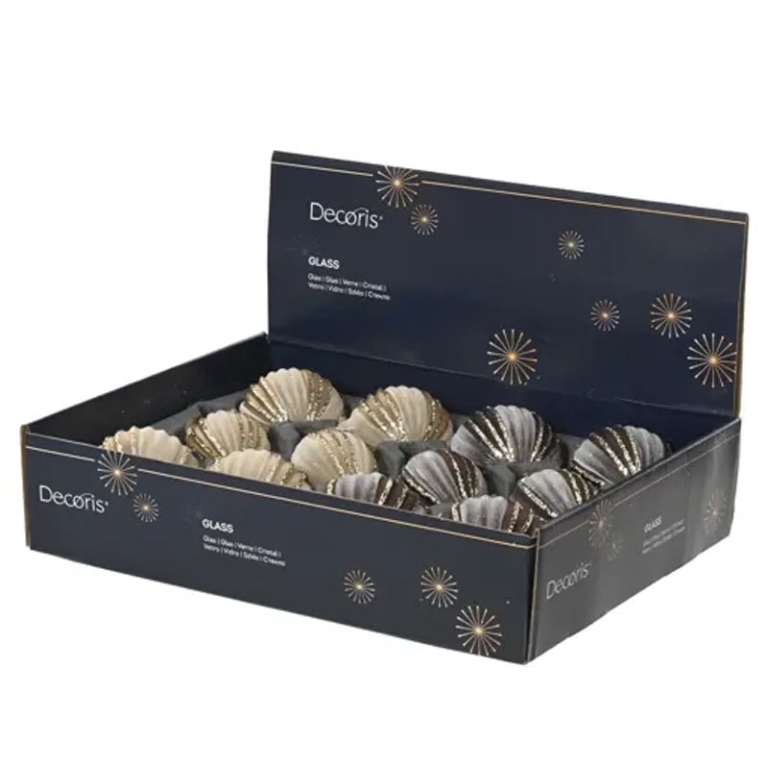 SFERA VETRO D8CM DECORO  GLITTER SOGGETTI ASSORTITI 2