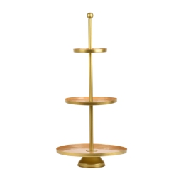 ALZATINA ORO D.38XH81CM  METALLO