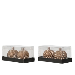 CANDELA SFERA D6CM 2 PEZZI   ESPRESSO SOGGETTI ASSORTITI