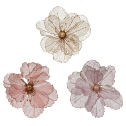 CLIP FIORE PAPAVERO D27CM COLORI ASSORTITI