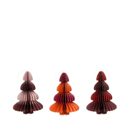 DECORO ALBERO H20CM CARTA COLORI ASSORTITI