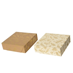 SCATOLA L28X28H10CM COLORI ASSORTITI