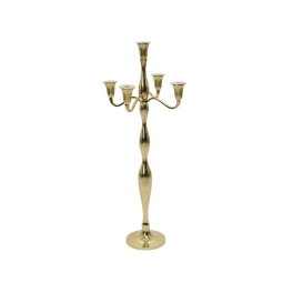 CANDELABRO H80CM ORO CHIARO