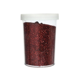 GLITTER 110GR ROSSO      IN BARATTOLO