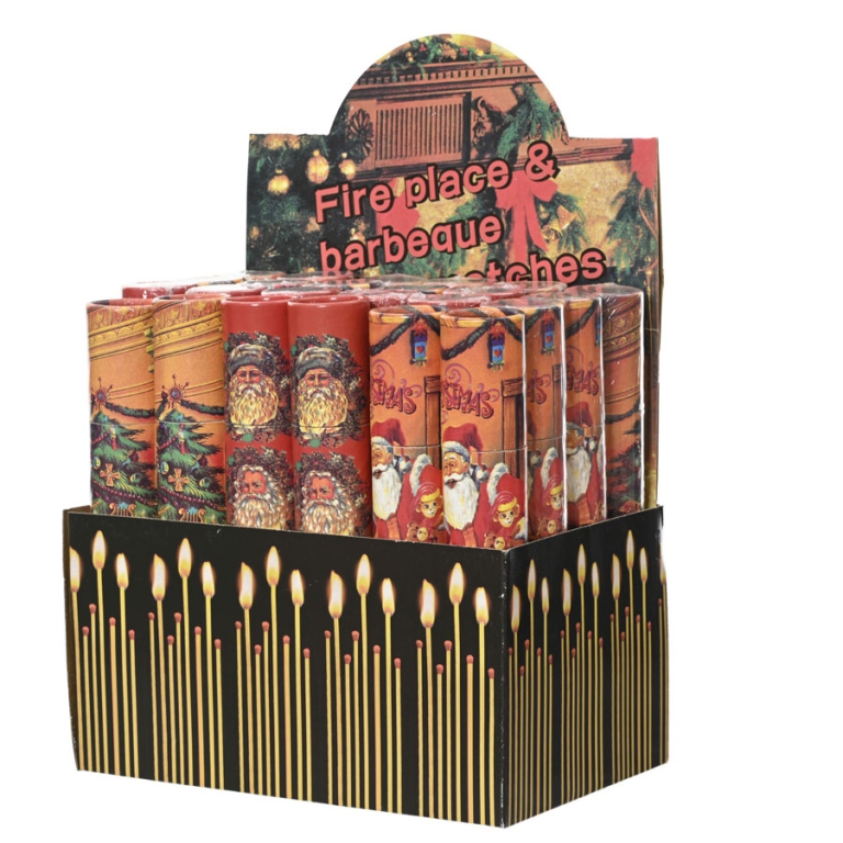 FIAMMIFERI H30CM 60PZ IN TUBO SOGGETTI ASSORTITI 2
