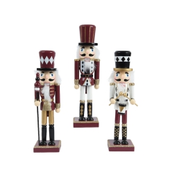 DECORO SCHIACCIANOCI H25CM SOGGETTI ASSORTITI