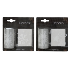DECORO PER FINESTRA 2MT  SOGGETTI ASSORTITI