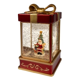 SCENARIO LED SFERACQUA   H23,30CM SCATOLA REGALO