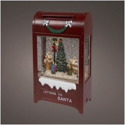 SCENARIO LED SFERACQUA   H21CM SCATOLA LETTERE