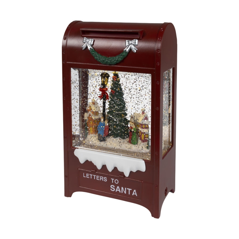 SCENARIO LED SFERACQUA   H21CM SCATOLA LETTERE 2