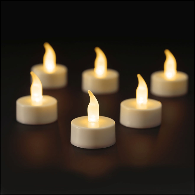 TEALIGHT 6PZ LED LUMINOSOCOLORATO 3
