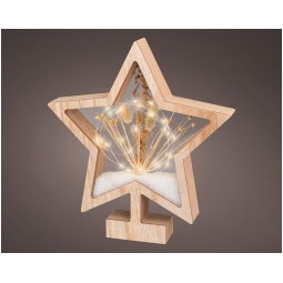 STELLA LEGNO LED H28CM 25L