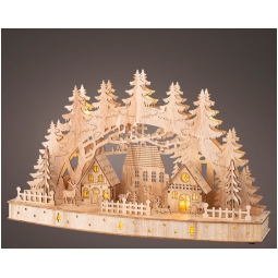 SCENARIO LED LEGNO 8X30H13,50CM