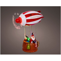 SCENARIO LED 9X16H20CM DIRIGIBILE CON MOVIMENTO