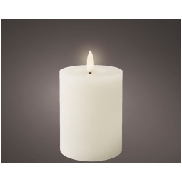 CANDELA LED A BATTERIA   D7H11CM BIANCO CALDO