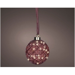 DECORO SFERA LED D14CM   COLOR ORO