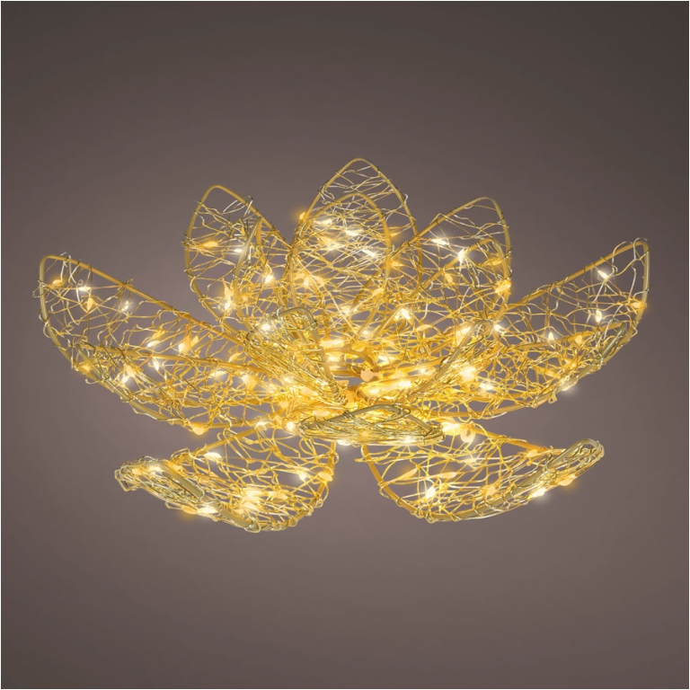 FIORE 150 LED D28XH9CM ORO 2