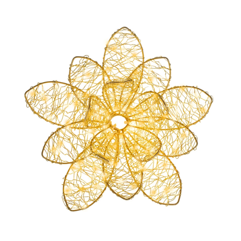 FIORE 150 LED D28XH9CM ORO 3